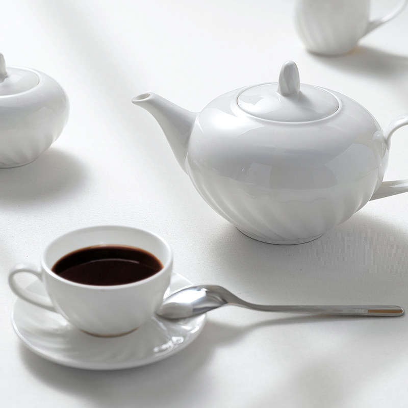 Best Quality Tableware Dinner Set White Western Style Dinner Set Restaurant Porcelain Dinner Set 2