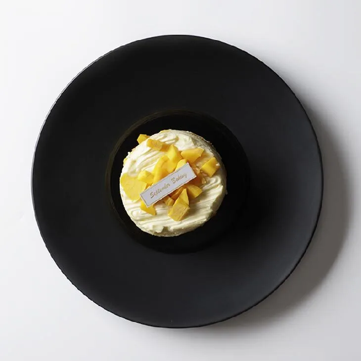 28ceramics Scratch Proof Sushi Plate Black, Ceramic Black Stone Plate,Speciality Restaurant Black Plates Set* 1