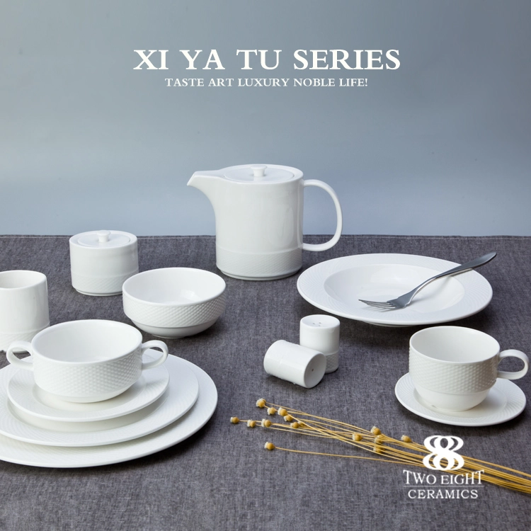 chaozhou Two Eight Ceramics Seattle romantic tableware set for star restaurant 1