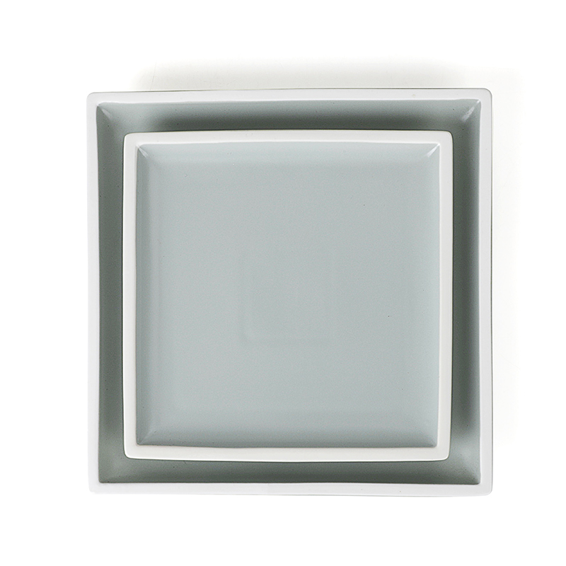 28ceramics Hotel Restaurant Used Crockery Tableware Restaurant 8/9/10 Inch Plates Ceramic Dinner, Ceramic Dish Square& 4
