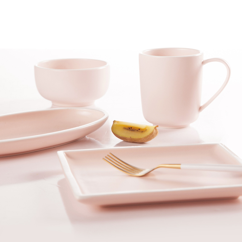28ceramics Hotel Restaurant Used Crockery Tableware Restaurant 8/9/10 Inch Plates Ceramic Dinner, Ceramic Dish Square& 6