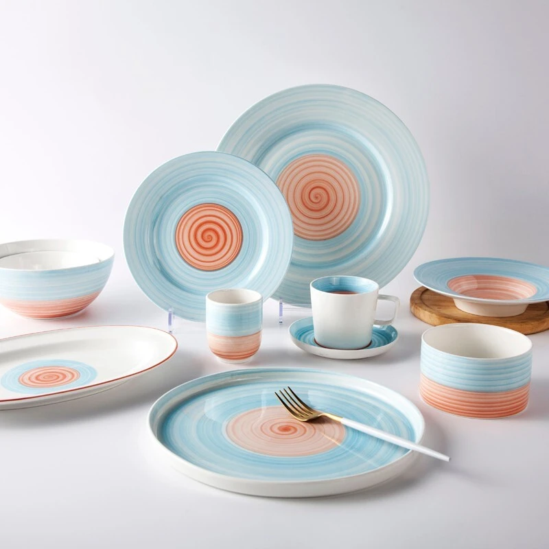 New Product Ideas 2019 RestaurantDinnerware Plates, Good Quality Color Dish Factories In Guangzhou New Dinner Plate/ 1