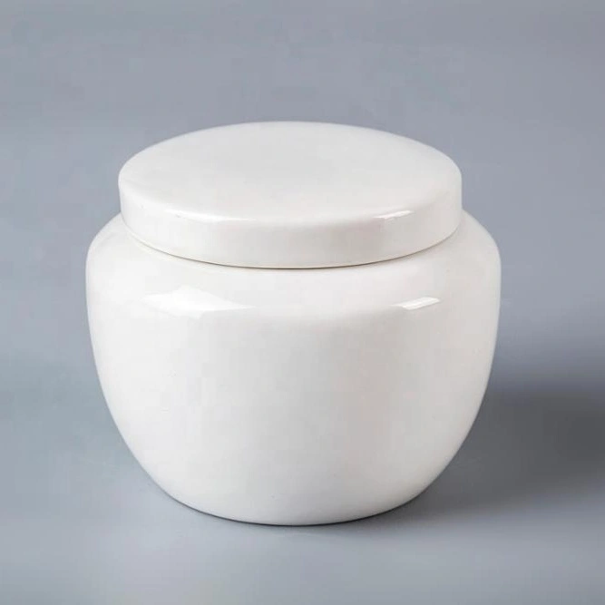 Hot Selling Ceramic Tableware For Hotel Unique Sugar Bowl, Hotel Crockery Ceramic Sugar Pot With Lid Sugar Pot* 1