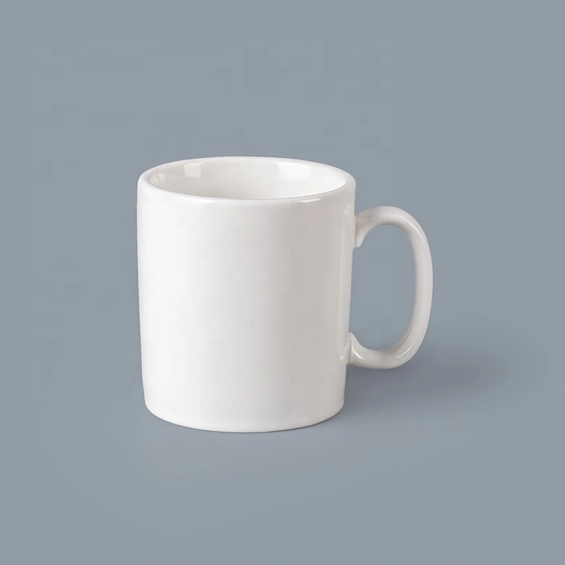 Ceramic TablewareWhite 284ml Straight Coffee Mug, Restaurant Quality Tableware Ceramic Mug Chaozhou^ 1