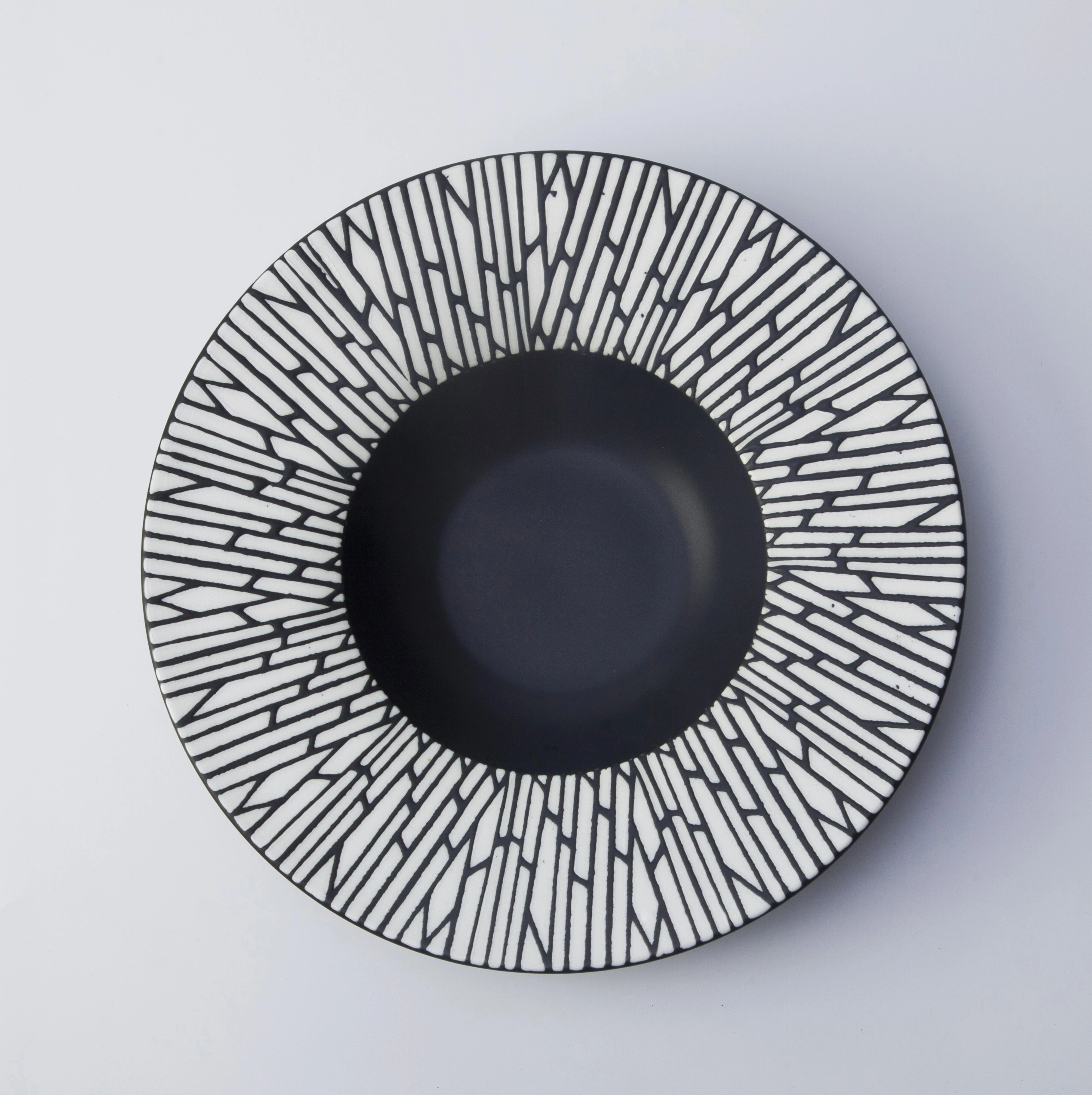 Japanese chinaware dinner plate porcelain tableware deep soup plate 1