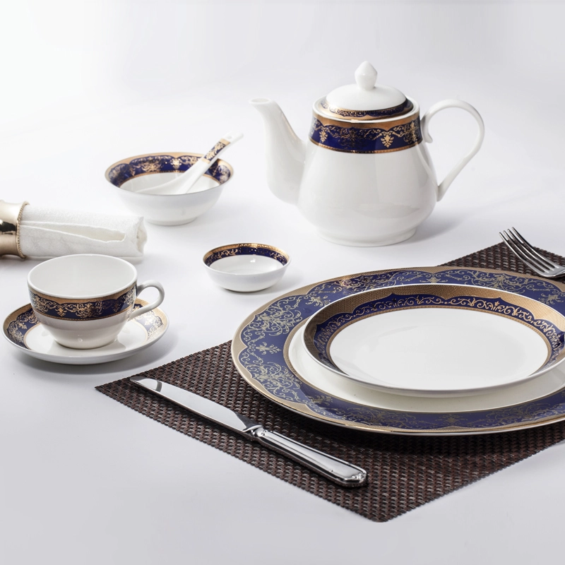 flat plate restaurant plates setsfine china dinnerware setsembossed royal classic bone china 1