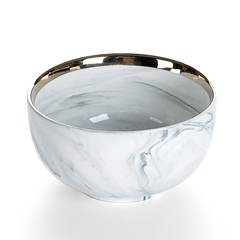 Hotel Supplies Gold Rim Bowls Restaurant, Hotel China Ware Gold Rim Small Ceramic Bowl Color Ceramic Bowl> 1