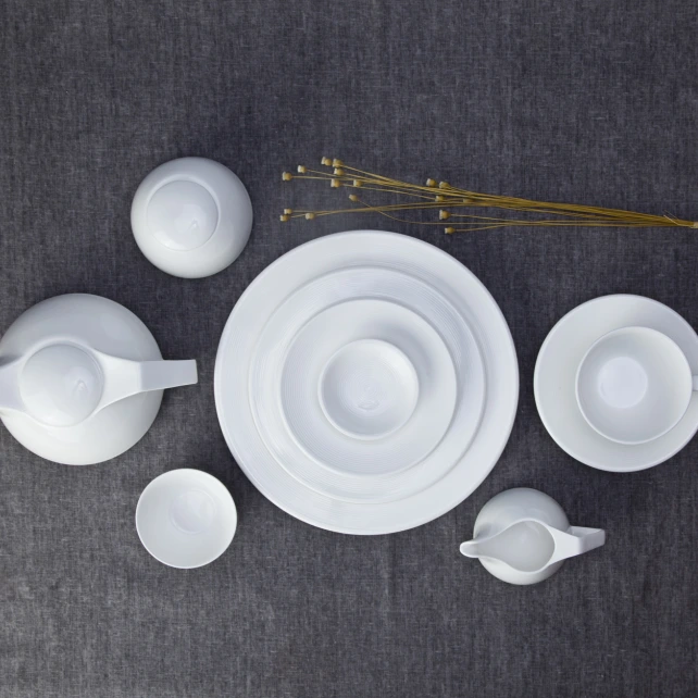 Wholesale modern dining set, italian ceramics dinner ware 1