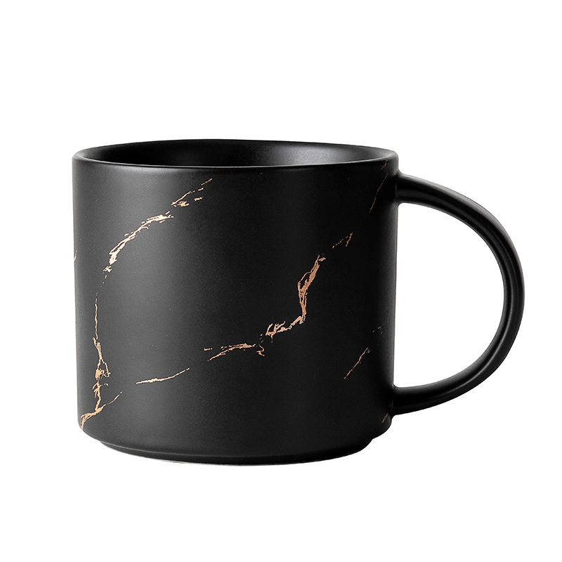 400ml 450ml Restaurant Hotel Cafe Use Black Coffee Mugs Custom Logo, Porcelain Coffee Mug, Coffee Mug Orange Cafe 1