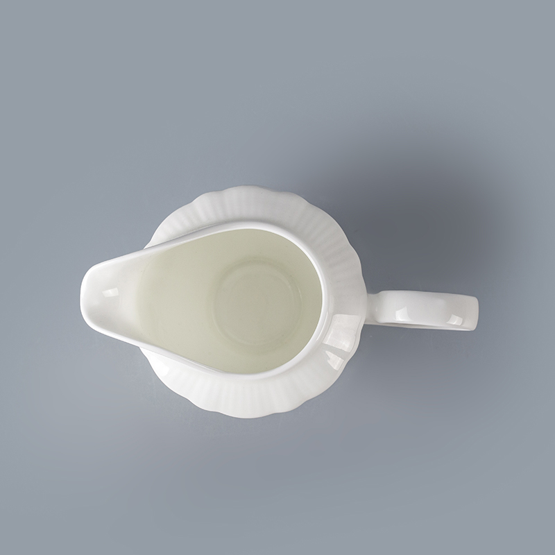 cheap super white porcelain milk jug modern strengthen milk jug use in cafe restaurant hotel 2