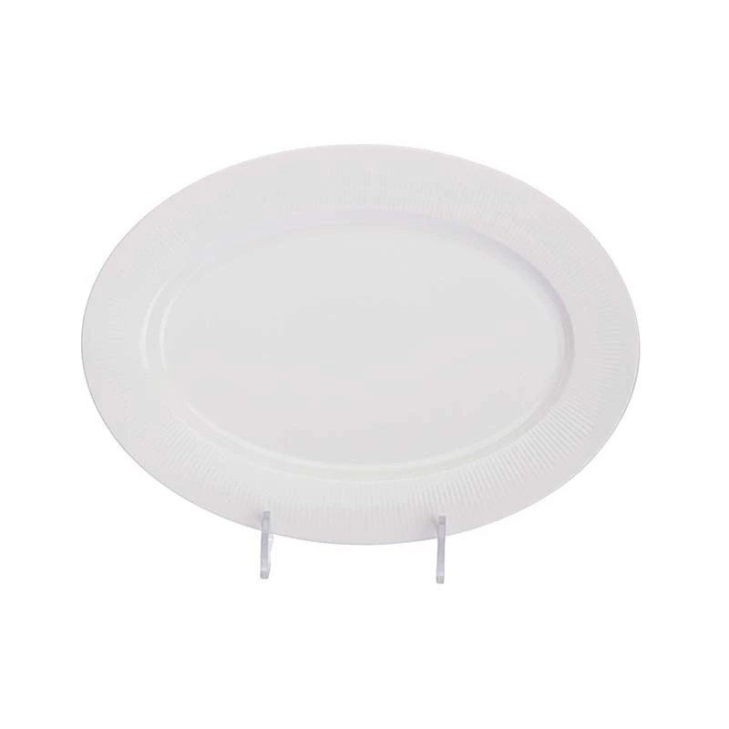 Western Style Dishwasher Safe Event Plate Set Ceramic Dinnerware, Innovadores Louas Para Festas Porcelain Serving Platter# 1