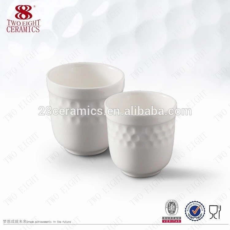 branded custom printed logo bulk banquet hotelware ceramic oversized tea cups sets and saucer no handle 1