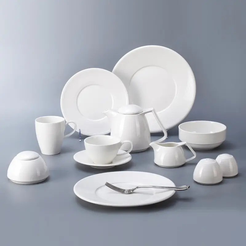 Two Eight flat ceramic plate Suppliers for restaurant 7