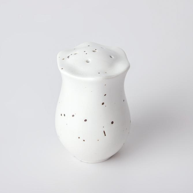 Glaze Porcelain Ceramics Salt And Pepper Shaker With Stopper Replacement For Restaurant Hotel 2