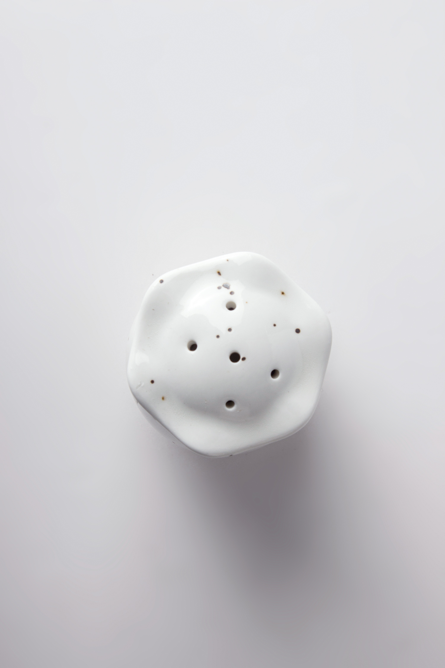 Glaze Porcelain Ceramics Salt And Pepper Shaker With Stopper Replacement For Restaurant Hotel 3