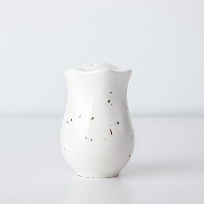 Glaze Porcelain Ceramics Salt And Pepper Shaker With Stopper Replacement For Restaurant Hotel 1