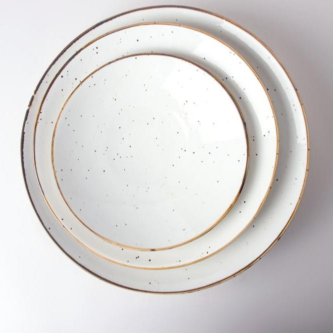 fine color chinese porcelain oblique plate restaurant hotel for dinner 1