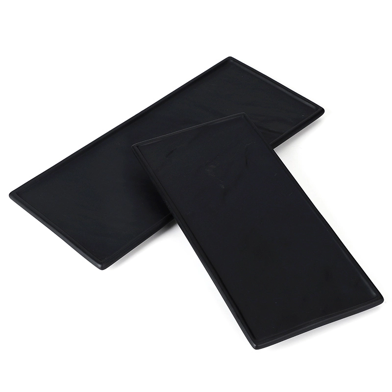Sushi Restaurant Plato Rectangular, Australian Japanese Dinnerware Sets Black, Hotel Sushi SetRectangle Ceramic Plate 1