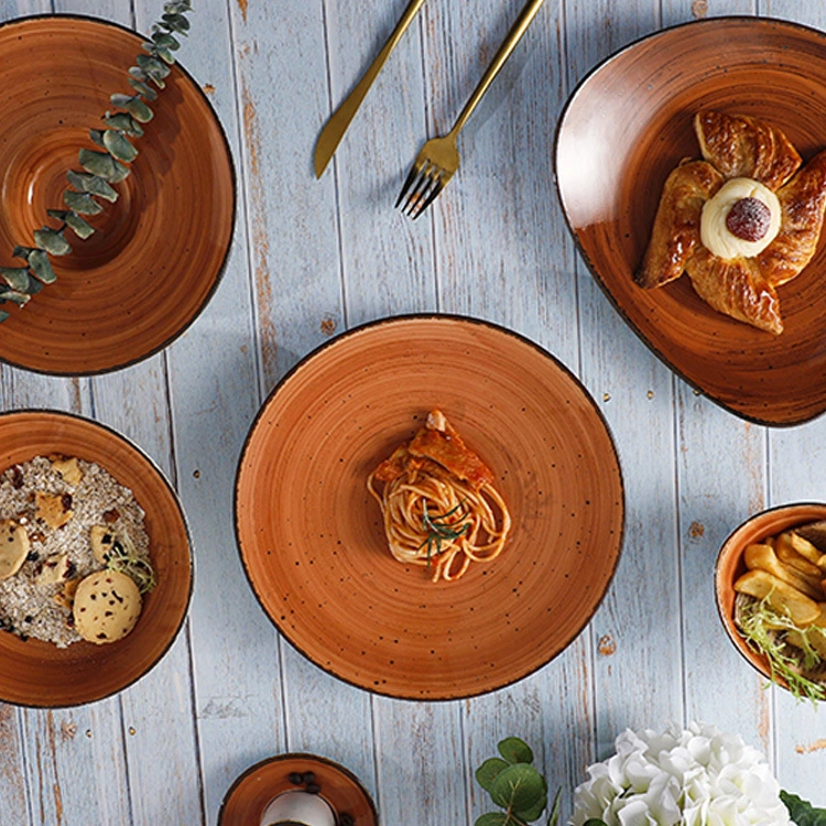 2021 New Color European Style Porcelain Tableware with Fancy Design - Urban Collection 1