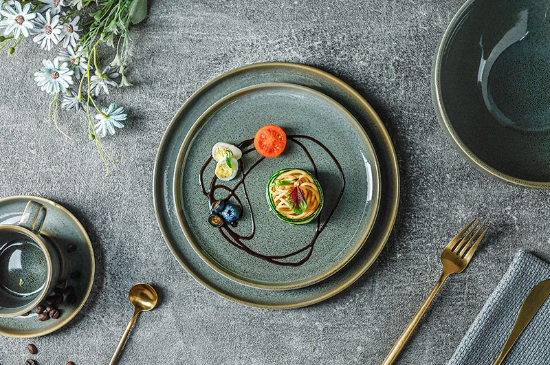 Unique Restaurant Color Glaze Dinnerware-Eucaly Collection 1