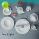 white porcelain tableware home white dinner sets Two Eight Brand 1