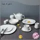 Two Eight white porcelain tableware dinner dinnerware contemporary 1