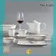 16 piece porcelain dinner set mixed white glaze Two Eight 1