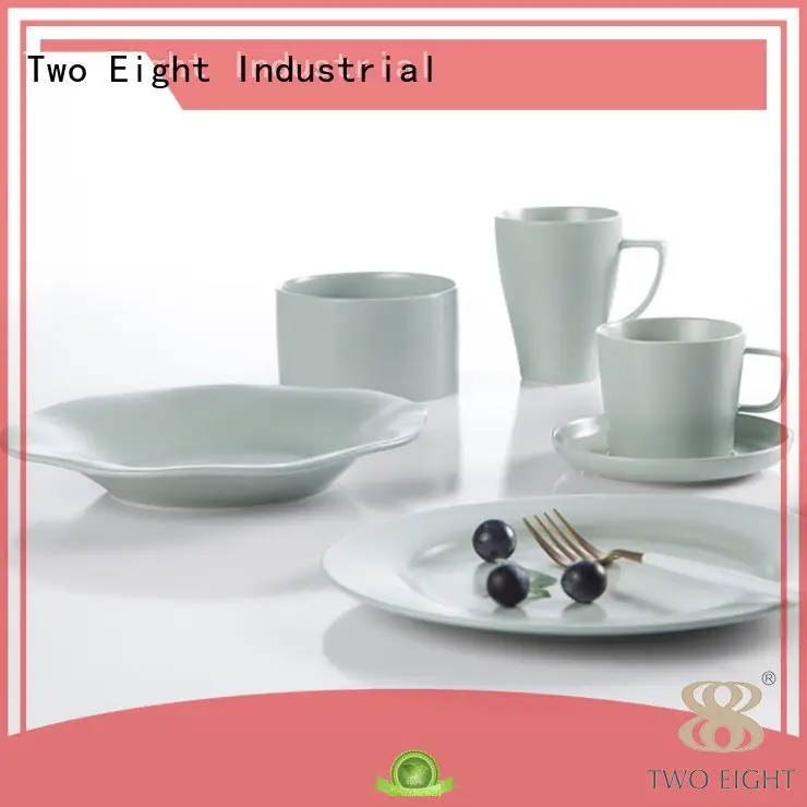 Two Eight Brand porcelain lines 16 piece porcelain dinner set oragne classic 1