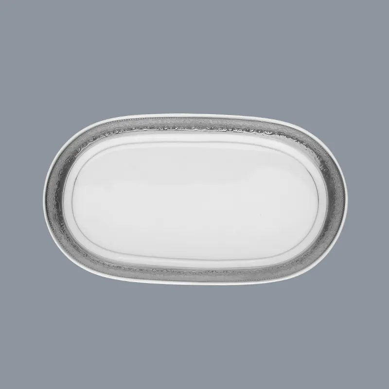Two Eight Brand rim decal casual fine china tea sets 6