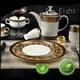 fine white porcelain dinnerware italian princess OEM fine china tea sets Two Eight 1