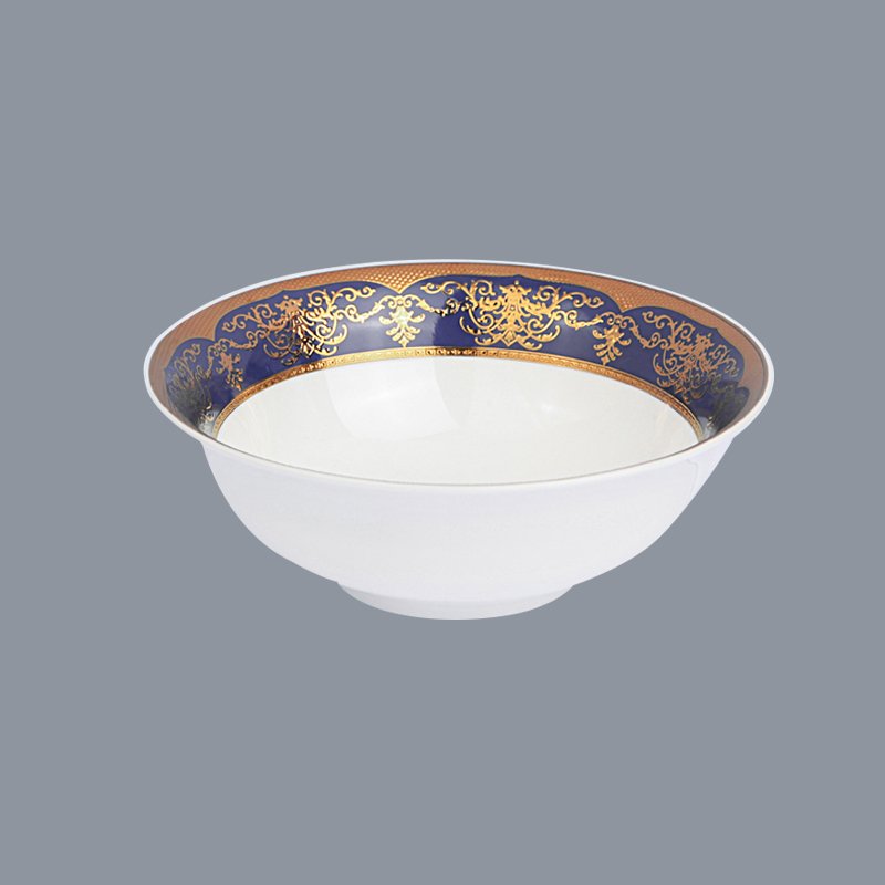 Best Italian Style Dark Blue Fine Bone China Dinnerware with Decal Rim...