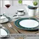 fresh golden fine white porcelain dinnerware Two Eight 1
