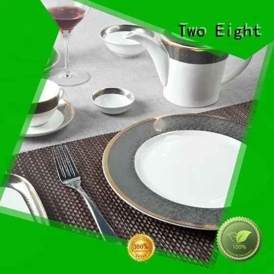elegant fine china tea sets Two Eight fine white porcelain dinnerware 1