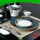 fine white porcelain dinnerware teahouse flower fine china tea sets 1