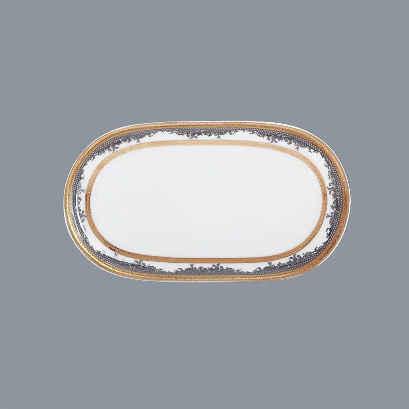 plate men fine white porcelain dinnerware Two Eight 7