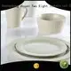 16 piece porcelain dinner set contemporary rim Two Eight Brand 1