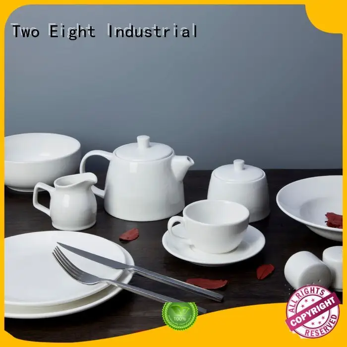 white porcelain tableware elegant porcelain white dinner sets Two Eight Warranty 1