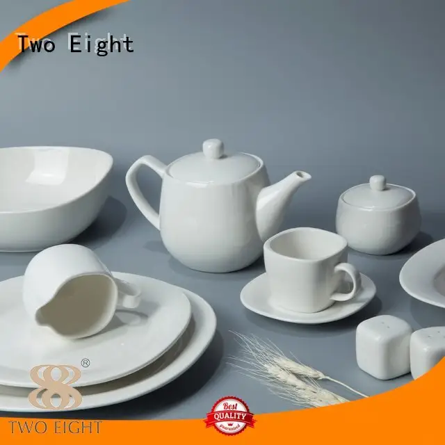 hotel style white dinner sets stock Two Eight 1