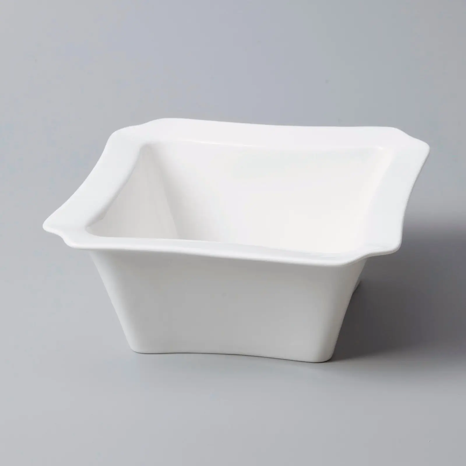 bistro huan smooth Two Eight Brand white porcelain tableware factory 7
