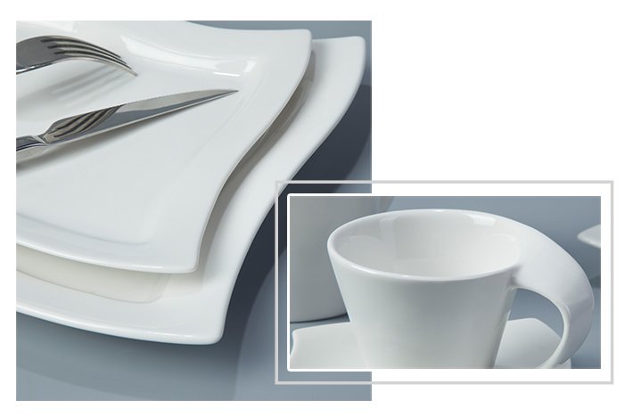 dinnerware stock white porcelain tableware Two Eight manufacture 2