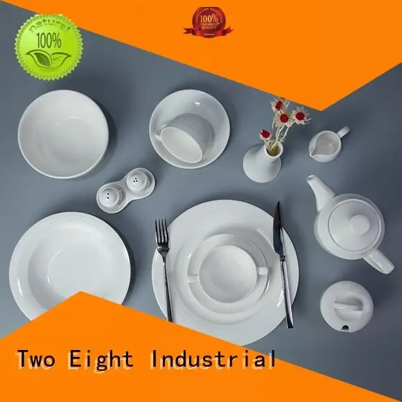 Two Eight white porcelain tableware royalty elegant royal 1