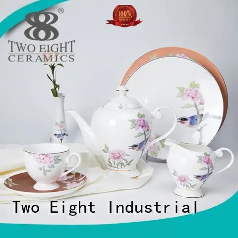fine white porcelain dinnerware embossed fine china tea sets modern 1