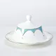 Quality fine white porcelain dinnerware Two Eight Brand decal fine china tea sets 9