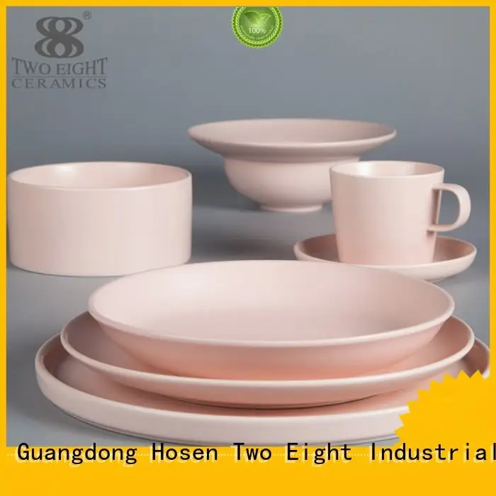 colored blue bistro blue and white porcelain Two Eight 1