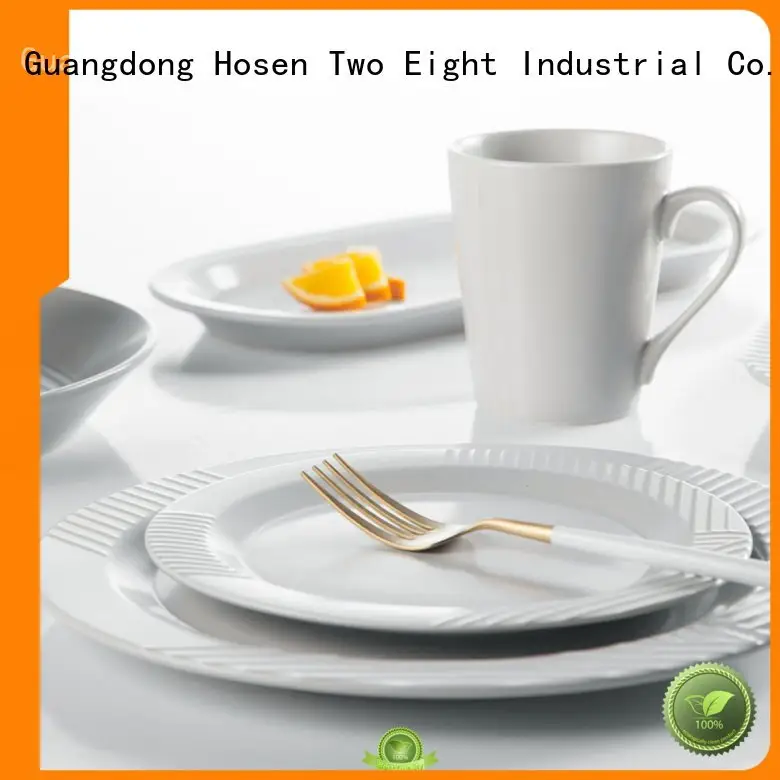 rim casual line Two Eight 16 piece porcelain dinner set 1