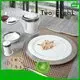 Quality fine white porcelain dinnerware Two Eight Brand gloden fine china tea sets 1