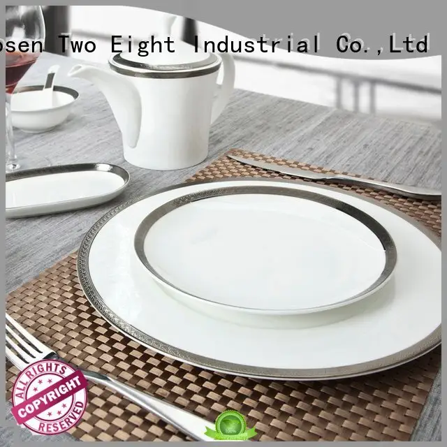 fine white porcelain dinnerware gold fine china tea sets golden Two Eight 1