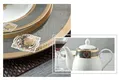 embossed dinnerware fine white porcelain dinnerware Two Eight Brand 2