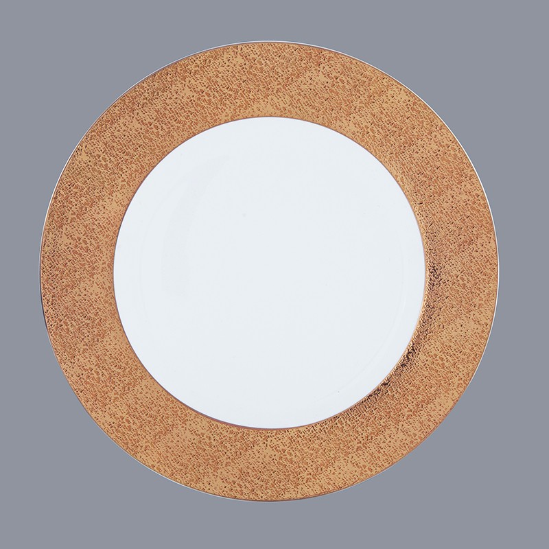 fine white porcelain dinnerware teahouse golden Two Eight Brand two eight ceramics 3