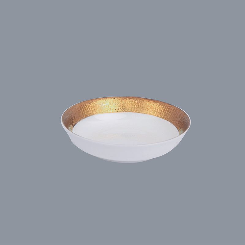 fine white porcelain dinnerware teahouse golden Two Eight Brand two eight ceramics 9